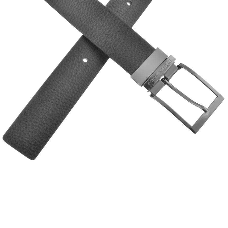 Alternative Image for ProductEmporio Armani Reversible Leather Belt Black2